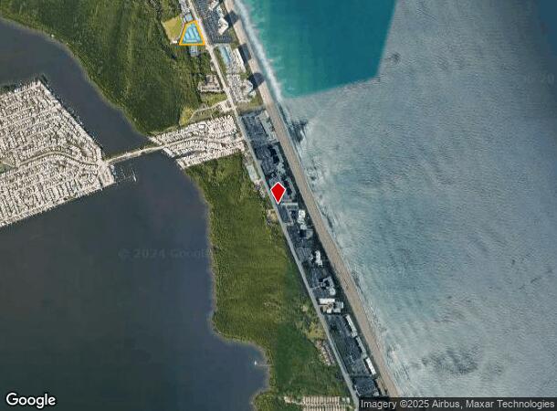  9563 S Ocean Dr, Jensen Beach, FL Parcel Map