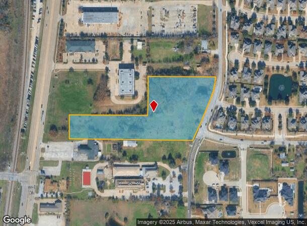 1212 Whitley Rd, Keller, TX Parcel Map