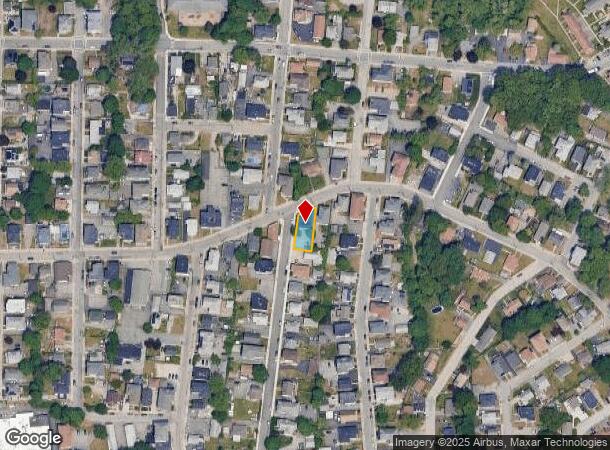 639 Elm St, Woonsocket, RI Parcel Map