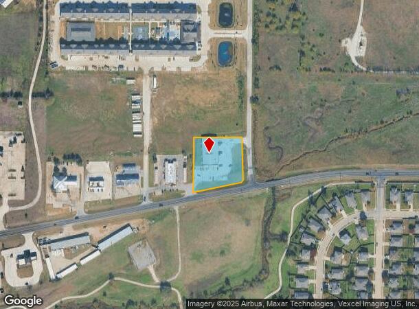 1241 E Mccart St, Krum, TX Parcel Map