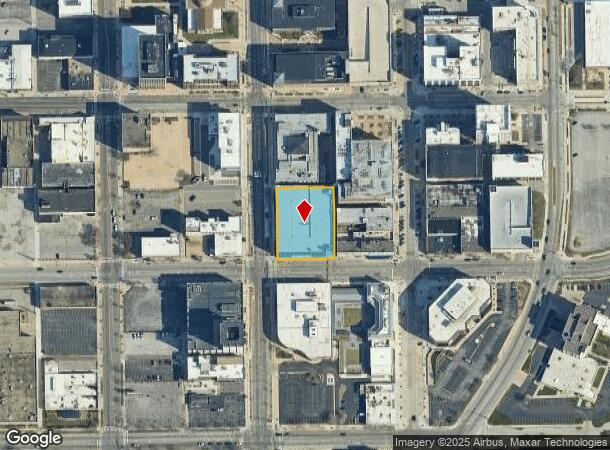 119 W Wayne St, South Bend, IN Parcel Map