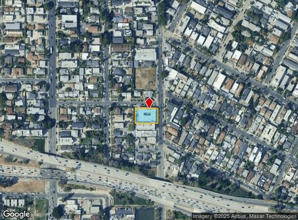 449 N Hoover St, Los Angeles, CA Parcel Map