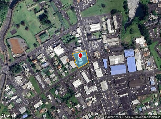 1110 Kilauea Ave, Hilo, HI Parcel Map