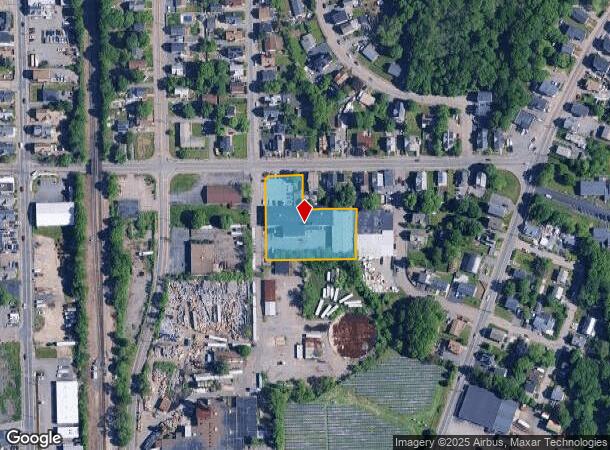 60 Skinner St, Brockton, MA Parcel Map