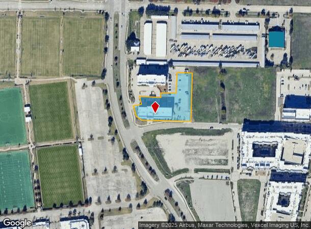 9444 Frisco St, Frisco, TX Parcel Map