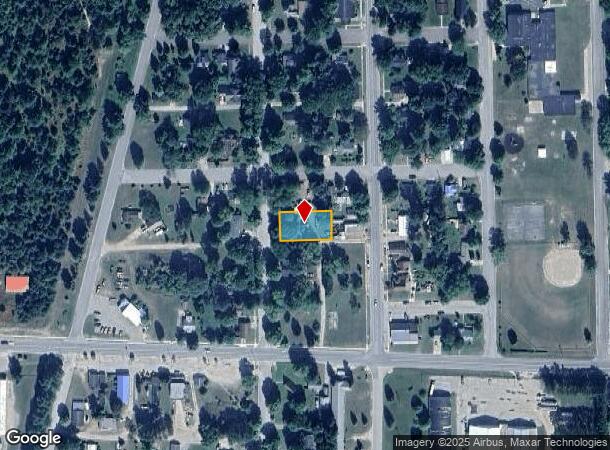  9061 Aura St, Kaleva, MI Parcel Map