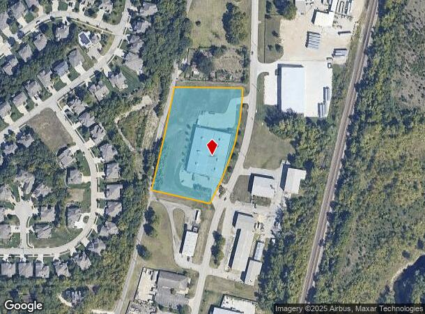  6790 Martindale Rd, Shawnee, KS Parcel Map