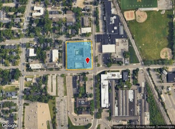 950 Greene St, Ann Arbor, MI Parcel Map