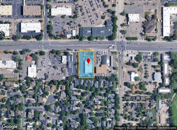  5440 Arapahoe Ave, Boulder, CO Parcel Map