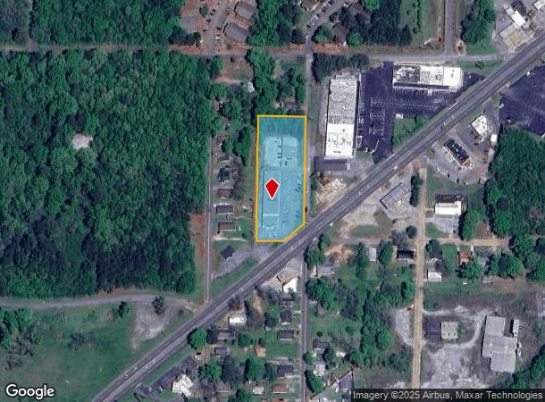  1201 N Main Ave, Sylacauga, AL Parcel Map
