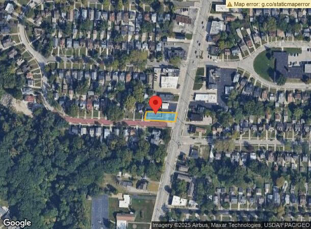  4200 Rocky River Dr, Cleveland, OH Parcel Map