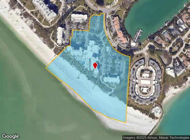 220 Sands Point Rd, Longboat Key, FL Parcel Map