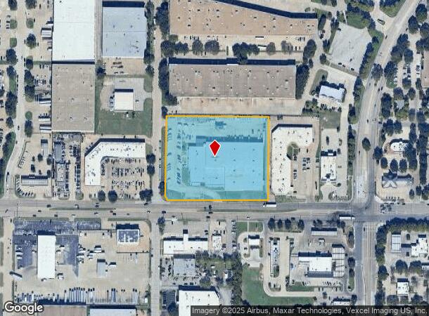  2735 E Belt Line Rd, Carrollton, TX Parcel Map