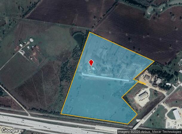  1228 Brazos Ten Ln, Sealy, TX Parcel Map