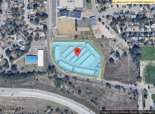  671 Syracuse St, Colorado Springs, CO Parcel Map