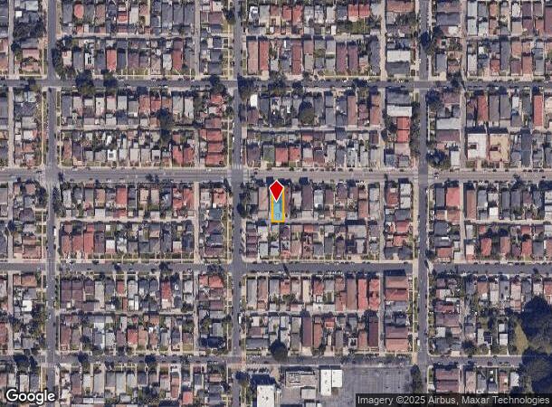  1081 W 19Th St, San Pedro, CA Parcel Map