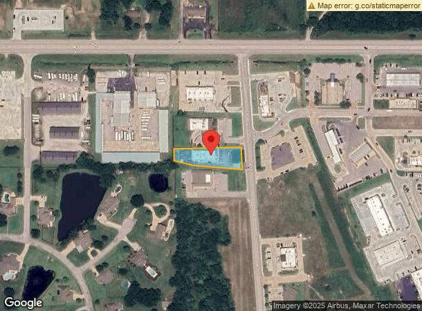  12136 S Yukon Ave, Glenpool, OK Parcel Map