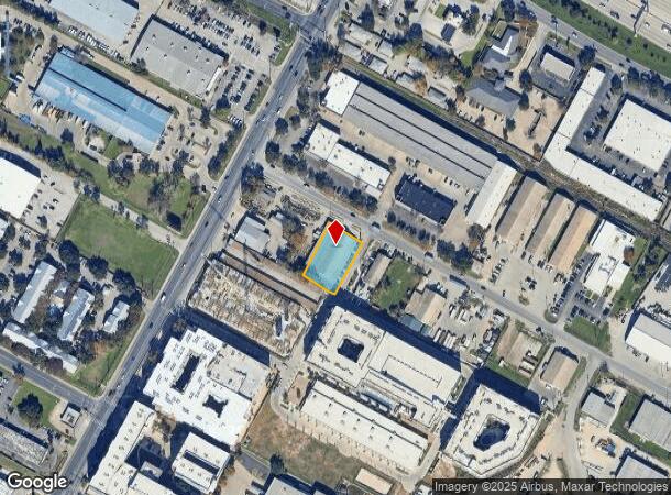 109 Industrial Blvd, Austin, TX Parcel Map