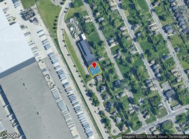 834 Clairpointe St, Detroit, MI Parcel Map