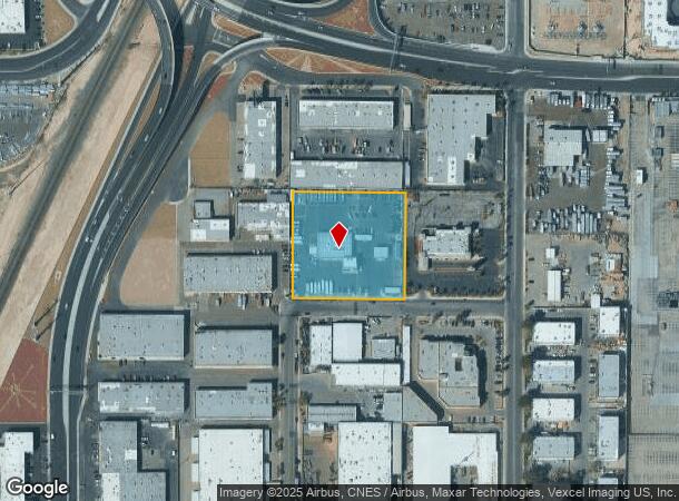  3564 W Naples Dr, Las Vegas, NV Parcel Map