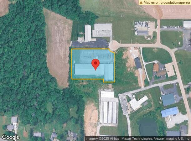  8719 Hanover Industrial Dr, Columbia, IL Parcel Map