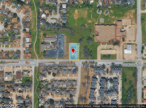 2801 Harwood Rd, Arlington, TX Parcel Map