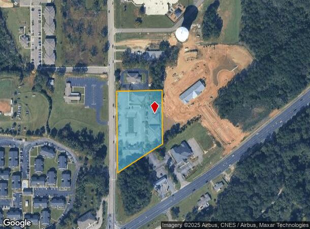  1841 Honeysuckle Rd, Dothan, AL Parcel Map
