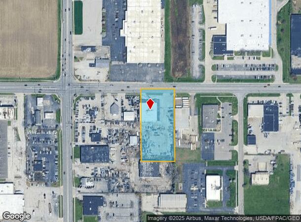  3419 Hill Ave, Toledo, OH Parcel Map