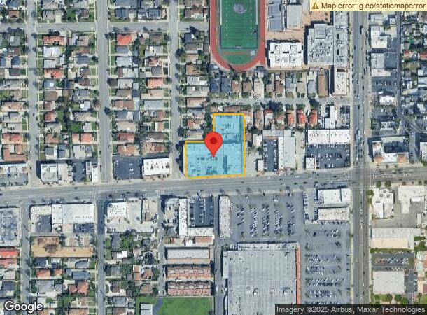  529 E Valley Blvd, San Gabriel, CA Parcel Map