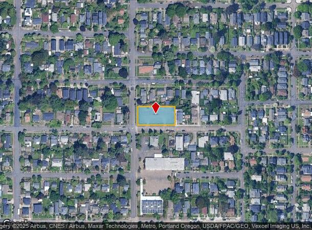  7654 Wi N Delaware Ave, Portland, OR Parcel Map