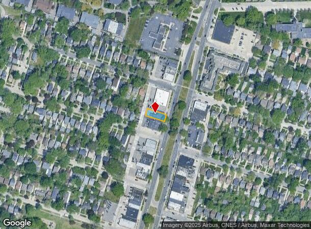  21127 Mack Ave, Grosse Pointe Woods, MI Parcel Map