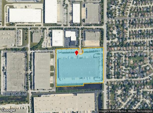  East Dr, Carol Stream, IL Parcel Map