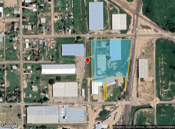  808 E 9Th St, Plainview, TX Parcel Map