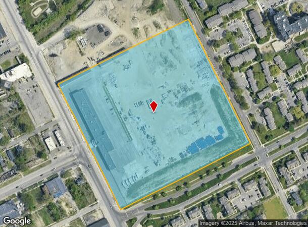 14310 Hamilton Ave, Highland Park, MI Parcel Map