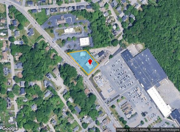  851 Grafton St, Worcester, MA Parcel Map