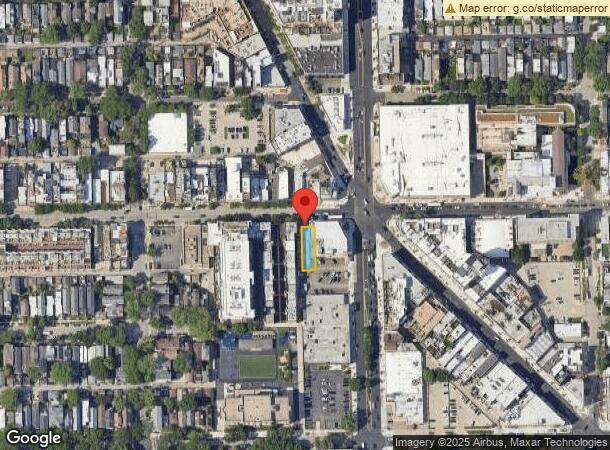  1613 W Belmont Ave, Chicago, IL Parcel Map