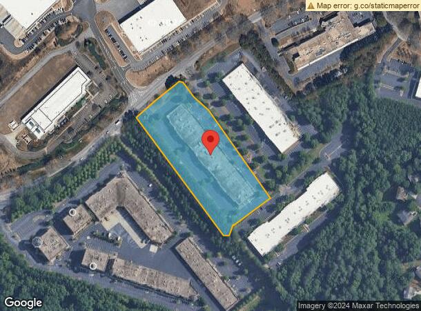  6455 Shiloh Rd, Alpharetta, GA Parcel Map