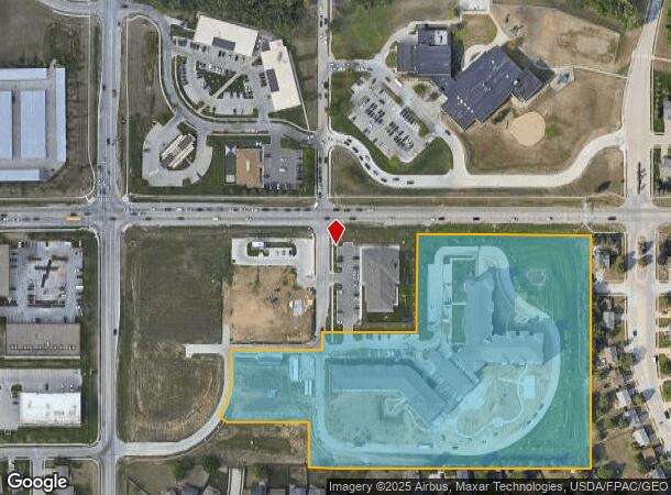  6991 S 178Th Plz, Omaha, NE Parcel Map