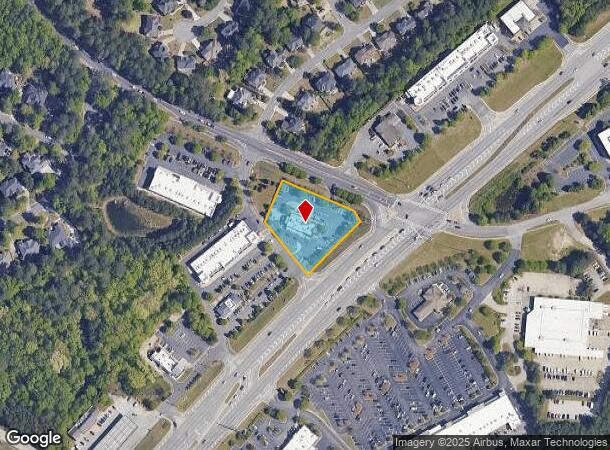  1035 Peachtree Industrial Blvd, Suwanee, GA Parcel Map