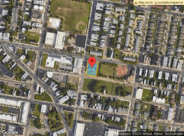  2036 Cecil B Moore Ave, Philadelphia, PA Parcel Map