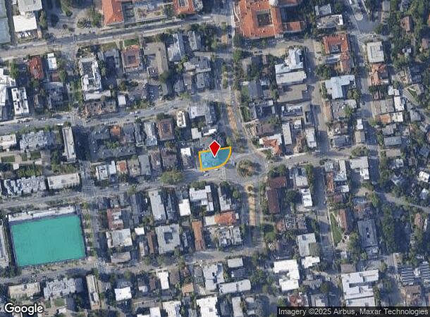  2739 Channing Way, Berkeley, CA Parcel Map