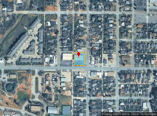  2502 S 7Th St, Abilene, TX Parcel Map