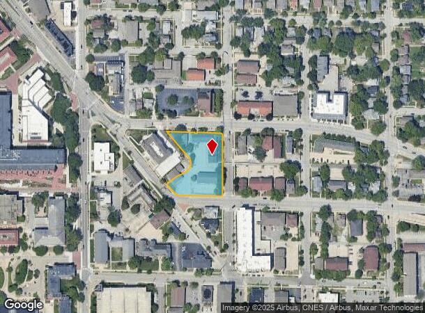 353 W Vine St, West Lafayette, IN Parcel Map