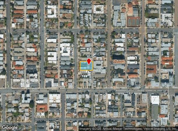 3933 Hamilton St, San Diego, CA Parcel Map