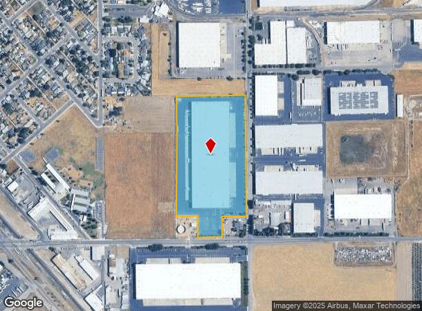 3831 S Willow Ave, Fresno, CA Parcel Map