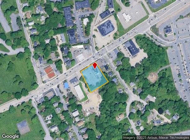  463 Lincoln St, Worcester, MA Parcel Map