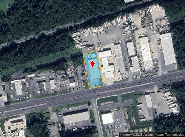 702 Pulaski Hwy, Joppa, MD Parcel Map