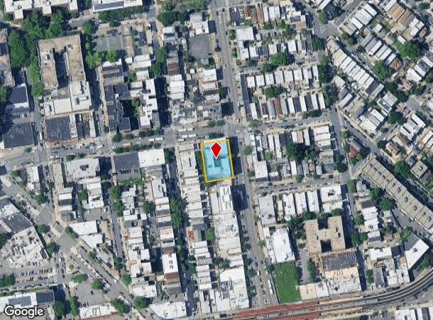  1381 Castle Hill Ave, Bronx, NY Parcel Map