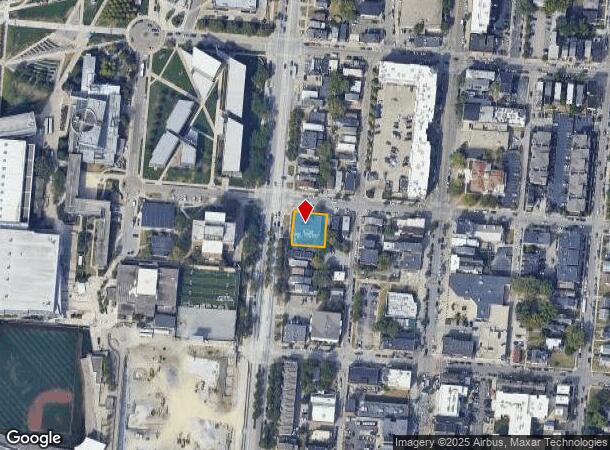 29 W Daniels St, Cincinnati, OH Parcel Map