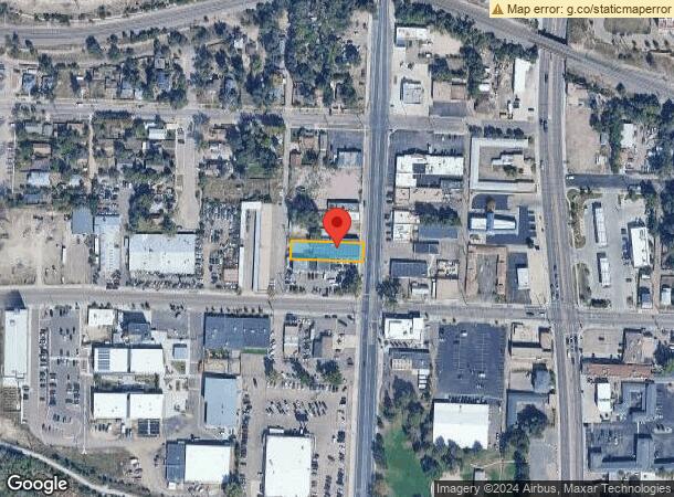  1026 S Tejon St, Colorado Springs, CO Parcel Map